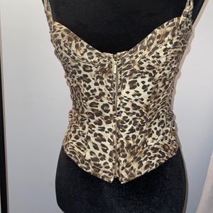 Guess womens corset top